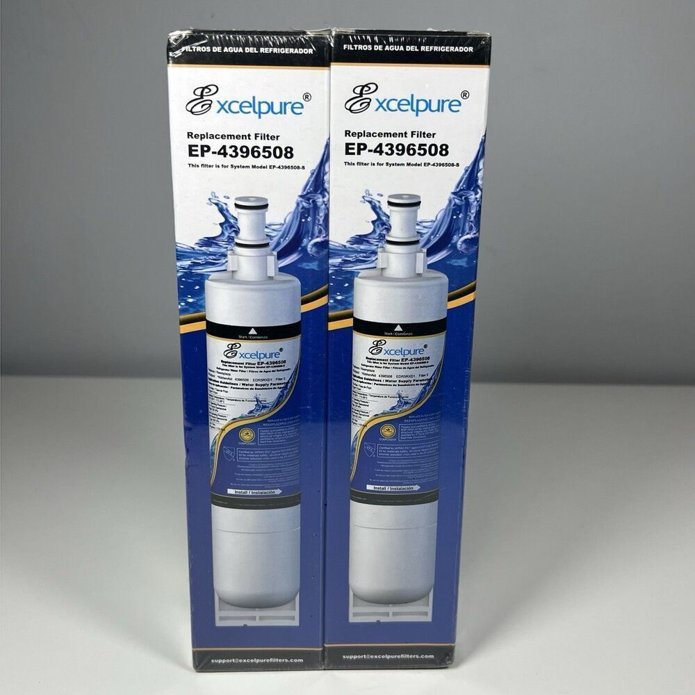 Refrigerator Water Filter Whirlpool Excelpure EP-4396508 2 Pack Brand New